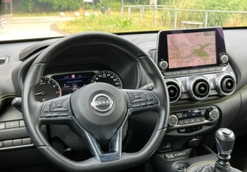 Nissan Juke II Crossover 1.0 DIG-T 114KM 2022 Nissan Juke 1.0 benzyna, KIIRO, JAK NOWY Niski Przebieg Benzyna 114KM, zdjęcie 20