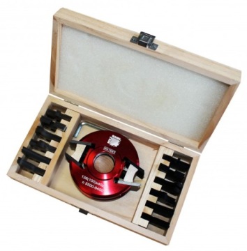 Профильная фреза НАБОР 100х40х30мм сменные фрезы ножи