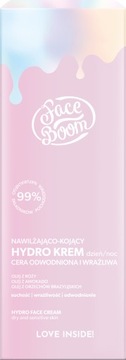 FACE BOOM nawilżająco-kojący KREM DO TWARZY