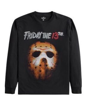 Hollister by Abercrombie - Long-Sleeve Friday the 13th Graphic - M -