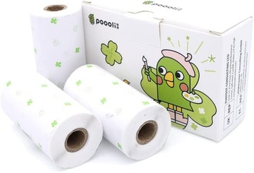PAPIER SAMOPRZYLEPNY DO DRUKARKI POOOLI 3 ROLKI PREMIUM