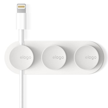 ELAGO Magnetyczny Uchwyt Klips Organizer do Kabli
