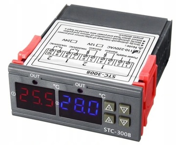 Regulator wilgotności i temperatury sterownik 230V