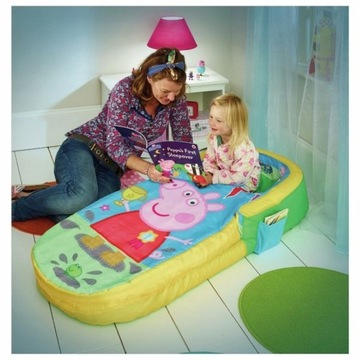 ДЕТСКАЯ НАДУВНАЯ КРОВАТЬ СВИНКА ПЕППА 8212 PRO GW