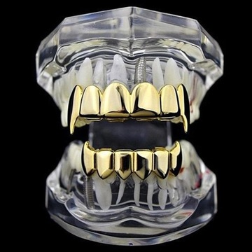 Костюм для вечеринки Grills 6 Fang Mouth Gold