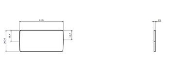 Z-60 Пластиковый корпус 74х68х36мм ABS Z60
