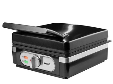 GOFROWNICA ELEKTRYCZNA GRILL OPIEKACZ 1400W MOCNA NIEPRZYWIERAJĄCA WAFLE