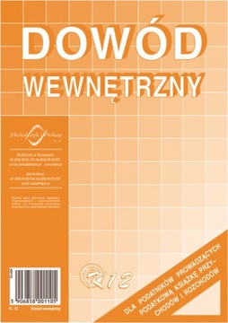 DOWÓD WEWNĘTRZNY K12 Michalczyk i Prokop