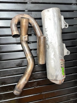 DEP S7 ВИХЛОП KTM SXF 250 EXCF AKRAPOVIC FMF 