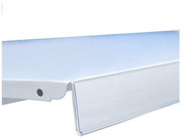 Listwa cenowa DBR30 biała - długość 100 cm