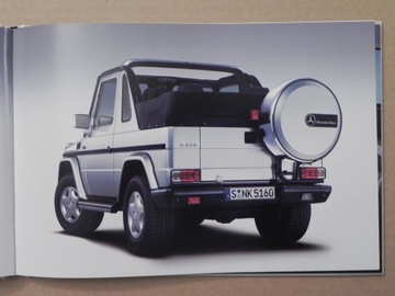 Prospekt - MERCEDES G-KLASSE W463 - 2002 r