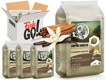 ZANĘTA WĘDKARSKA MIX AROMAT METHOD FEEDER ZESTAW NA KARP LESZCZ WANILIA