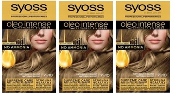 Syoss Farba OLEO Intense 7-10 Naturalny Blond-3szt