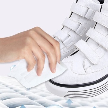 NAWILŻANE CHUSTECZKI DO BUTÓW CZYSZCZENIA OBUWIA SKÓRZANEGO 12szt x 3