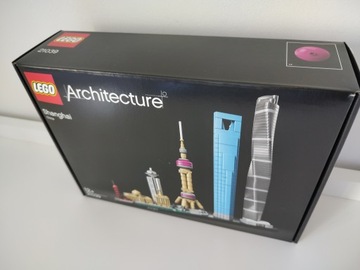 LEGO Архитектура 21039 Шанхай. Шанхай. Хорошая коробка.