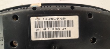 BMW X5 E53 4.4 V8 PŘÍSTROJOVÁ DESKA BUDÍK 6906110