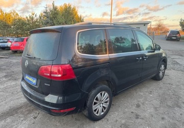 Volkswagen Sharan II Van 2.0 TDI-CR BMT 140KM 2013 Volkswagen Sharan 2.0 TDI 2013r Navi 7-osobowy po oplatach celno -skarbowy, zdjęcie 3