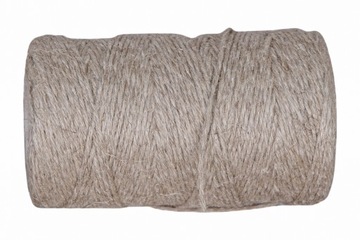 NATURALNY SZNUREK LNIANY 2 mm / 90 m - 100 gram