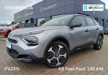Citroen 2022 Citroen C4 199 C4 Feel Pack 130 KM I wl. GWARANCJA FV23 1.2