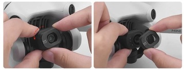 Набор из 4 серых фильтров ND8+ND16+ND32+ND64 для дрона DJI Mini 4 PRO