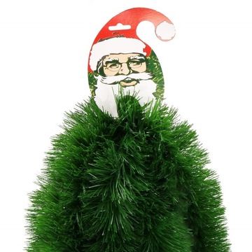 ЦЕПЬ ДЛЯ РОЖДЕСТВЕНСКОЙ ЕЛКИ 15см ЗЕЛЕНАЯ плотная ГИРЛАНДА ДЛЯ ЕЛКИ 6м