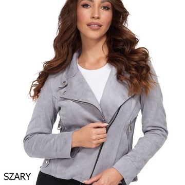 КУРТКА-РАДИАТОР ИЗ ЗАМШЕВОЙ КОЖИ _36/S