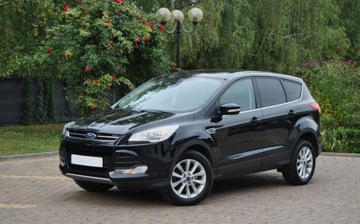 Ford Kuga II SUV 2.0 TDCi 150KM 2015 Ford Kuga GWARANCJA, 2015r, 2.0 Diesel 150KM, Pol skora, Navi, Ladnie utrz