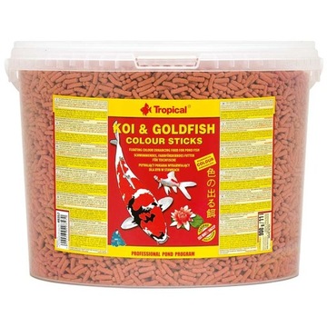TROPICAL KOI i GOLDFISH COLOUR STICKS wybarwia 11l