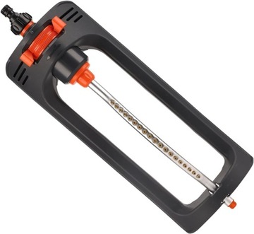 Разбрызгиватель для садового газона, поворотный, регулируемый, осциллирующий, быстрый соединитель