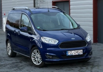 Ford Tourneo Courier I Mikrovan 1.0 EcoBoost 100KM 2016 Ford Tourneo Courier Ford Tourneo Courier Klims tylko 129ooo km Benzyna, zdjęcie 9