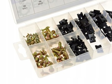 КОЛПАЧОК, ВИНТ, КРЫШКА ДВИГАТЕЛЯ, КОЛЕСНЫЕ АРКИ, 170 шт.