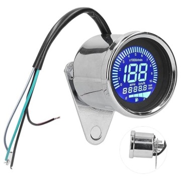 Aramox Цифровой спидометр LCD 0-160 км/ч LED 12V DC