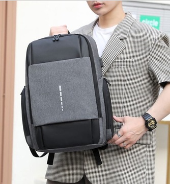МУЖСКИЙ РЮКЗАК ДЛЯ НОУТБУКА ДЛЯ РАБОТЫ, USB, МНОГОФУНКЦИОНАЛЬНЫЙ