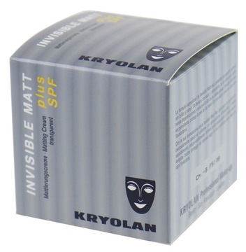 Kryolan - INVISIBLE MATT plus SPF - Матирующий крем
