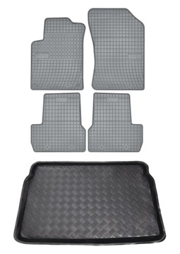 Dywaniki popiel + mata bagażnika Citroen DS3 2009-