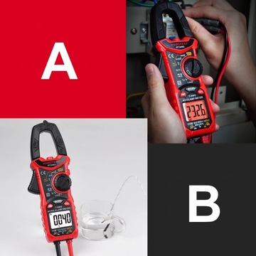 МУЛЬТИМЕТР ИЗМЕРИТЕЛЬ ЗАЖИМОВ ЖК-ДИСПЛЕЙ СВЕТОДИОДНЫЙ ФОНАРИК БАТАРЕИ КОРПУС АКСЕССУАРЫ