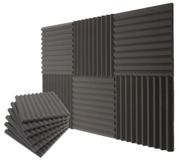 Kliny absorpční akustické panely Set 6 Ks. pěna gr. 4cm studio