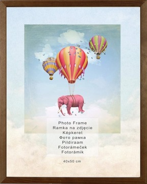 DREWNIANA RAMKA RAMA NA ZDJĘCIE 40x50 CM ZESTAW 2 SZTUKI