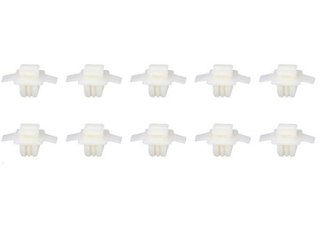 10X SPINKA LISTWY PROGOWE BŁOTNIKI HONDA CIVIC 91513-SMG-E01 91513-SMG-E11