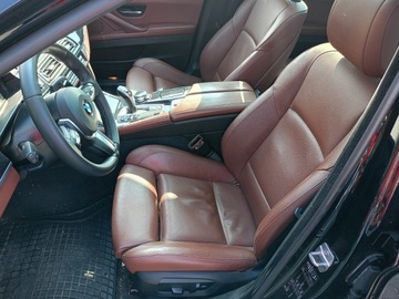 BMW Seria 5 F10-F11 Touring Facelifting 530d 258KM 2014 BMW Seria 5 530d 258KM Automat Panorama Skóra BiXenon Zarejestrowana w PL, zdjęcie 10
