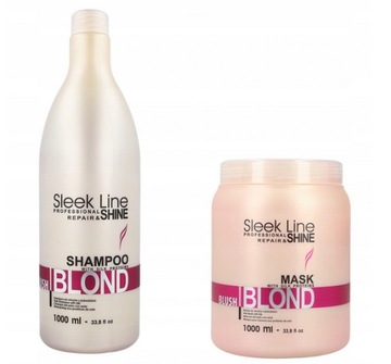 STAPIZ Zestaw Szampon+Maska 1000ml BLUSH Blond