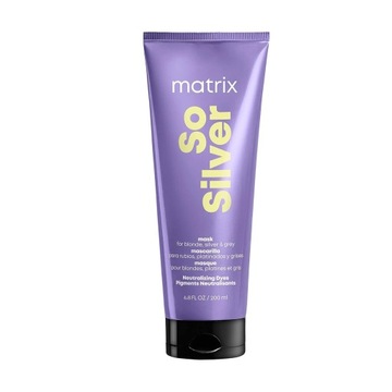 Matrix So Silver maska włosy rozjaśnione 200 ml