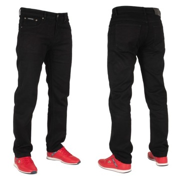 Spodnie męskie jeans W:37 96 cm czarne L:30