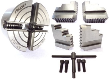 ЧЕТЫРЕХКУЛАЧКОВЫЙ НЕЗАВИСИМЫЙ 4-КУЛАКОВЫЙ ТОКАРНЫЙ ПАТРОН 100ММ BOARD K72