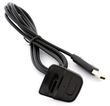 Черный зарядный кабель Play для XBOX 360