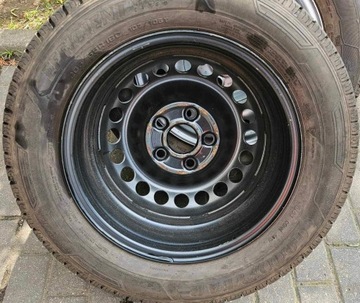 4× DISK OCELOVÝ VOLKSWAGEN OE 6.5" X 16" 5X120 ET 51