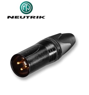 Neutrik NC3MXX-B złącze XLR męskie MEGA JAKOŚĆ