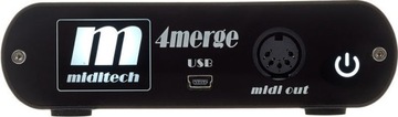 Miditech 4merge USB-интерф. для суммирования MIDI-сигналов