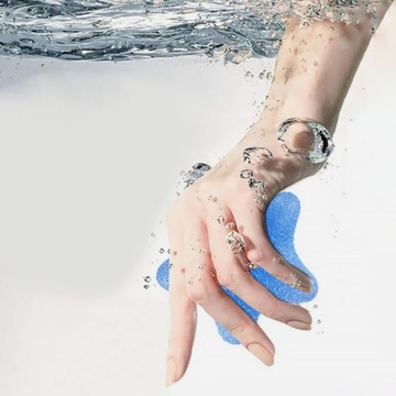 Пятилучевой массажный мяч со звездообразной ручкой.