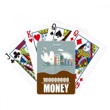 poker Landmark karty Gra w Singapur Słynne